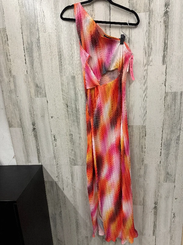 Orange Dress Casual Maxi Pretty Little Thing, Size S