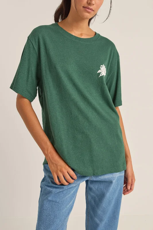 La Rosa Oversized T-Shirt Green