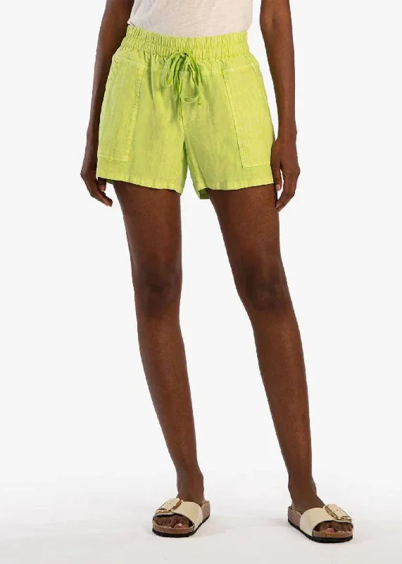 Christina Short In Lime