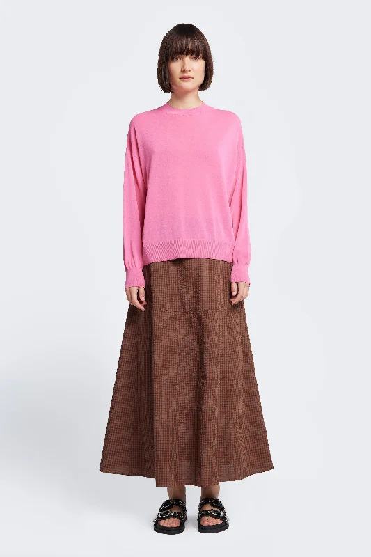 Aurum Sheer Sweater/Pullover Pink