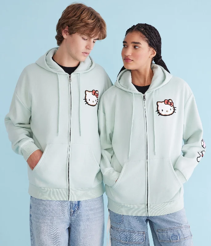 Aeropostale Hello Kitty Gingerbread Full-Zip Hoodie