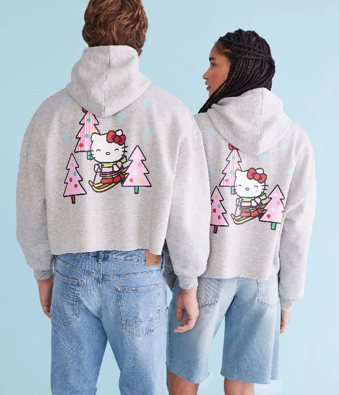 Aeropostale Hello Kitty Ice Skating Pullover Hoodie