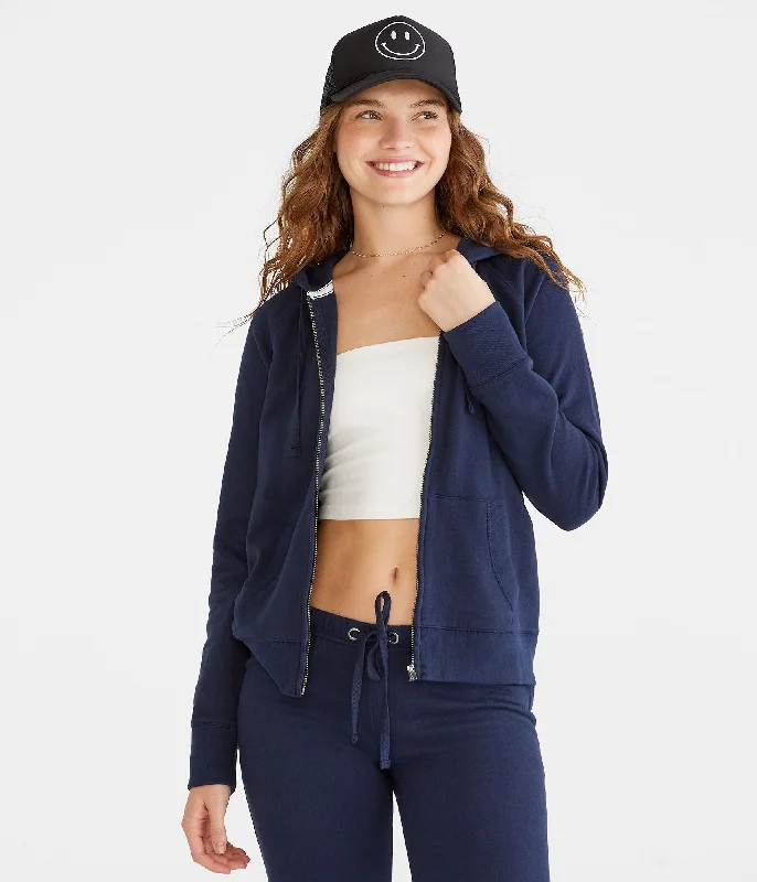 Aeropostale Uniform Full-Zip Hoodie