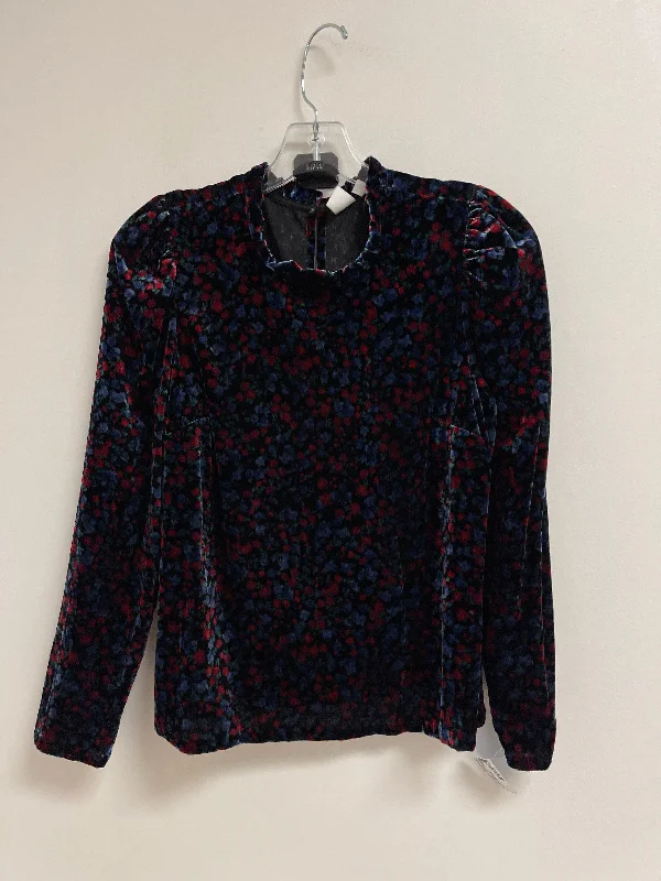 Top Long Sleeve By Gap In Floral Print, Size: Xs