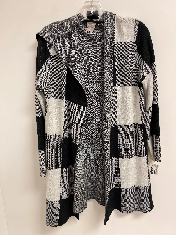 Tunic Long Sleeve By Chicos In Grey, Size: S