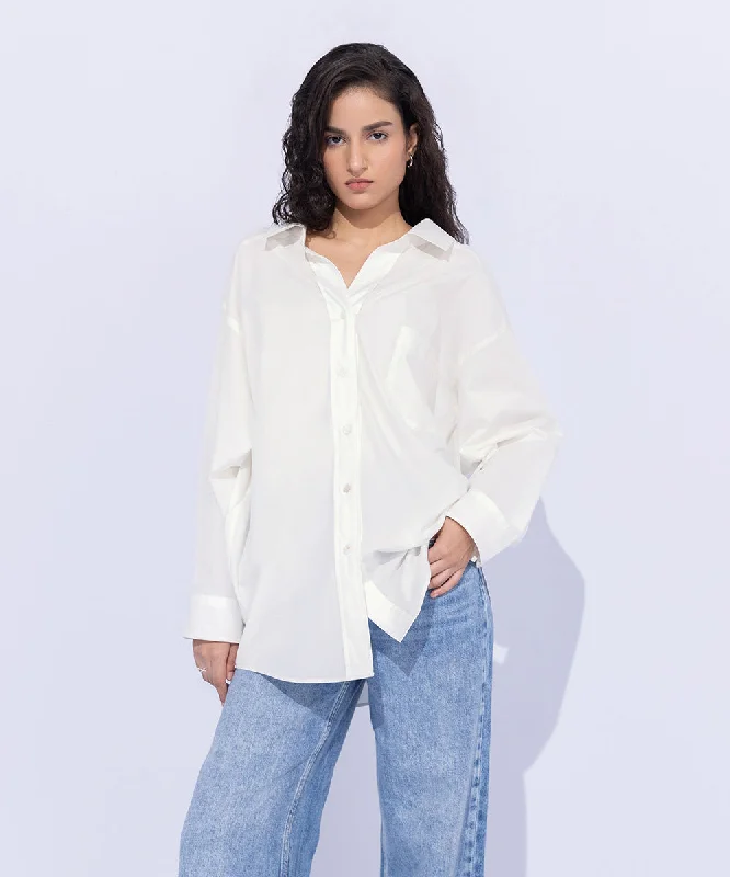 Oversized Shirt With Pocket