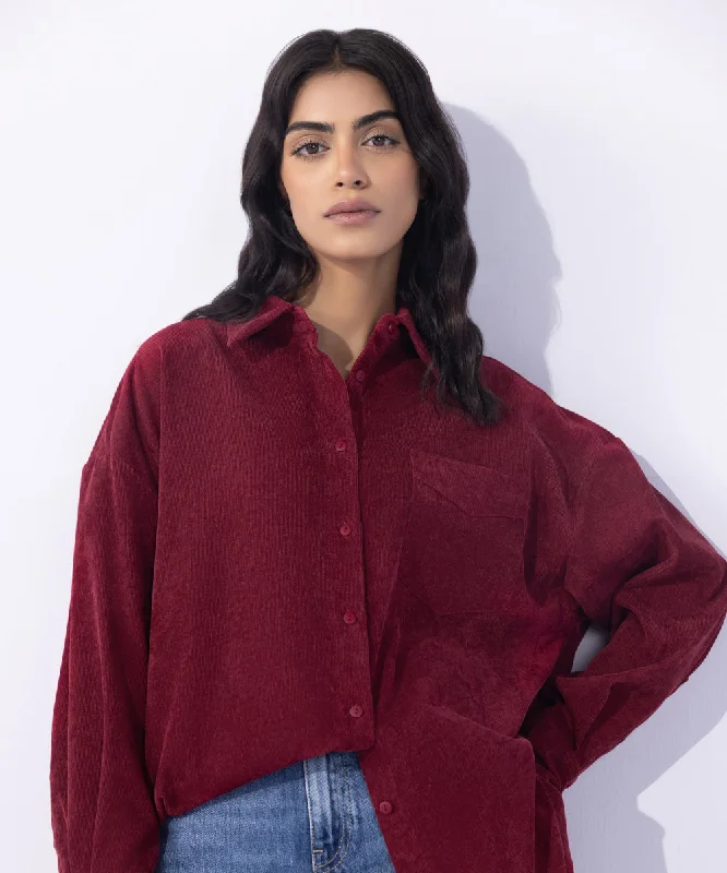 Corduroy Oversized Shirt