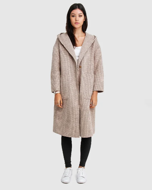 Walk This Way Wool Blend Oversized Coat