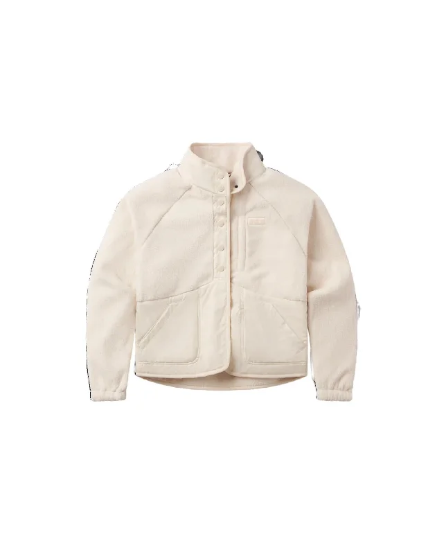 Women's Krissy Crop Jacket In Oatmeal