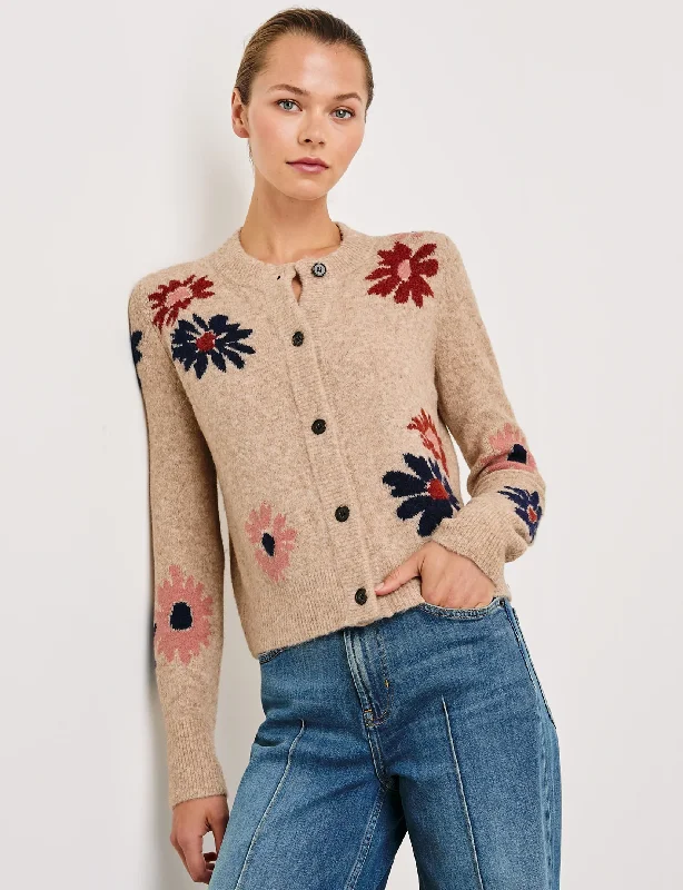 Millie Sweater, Mauve Meadow